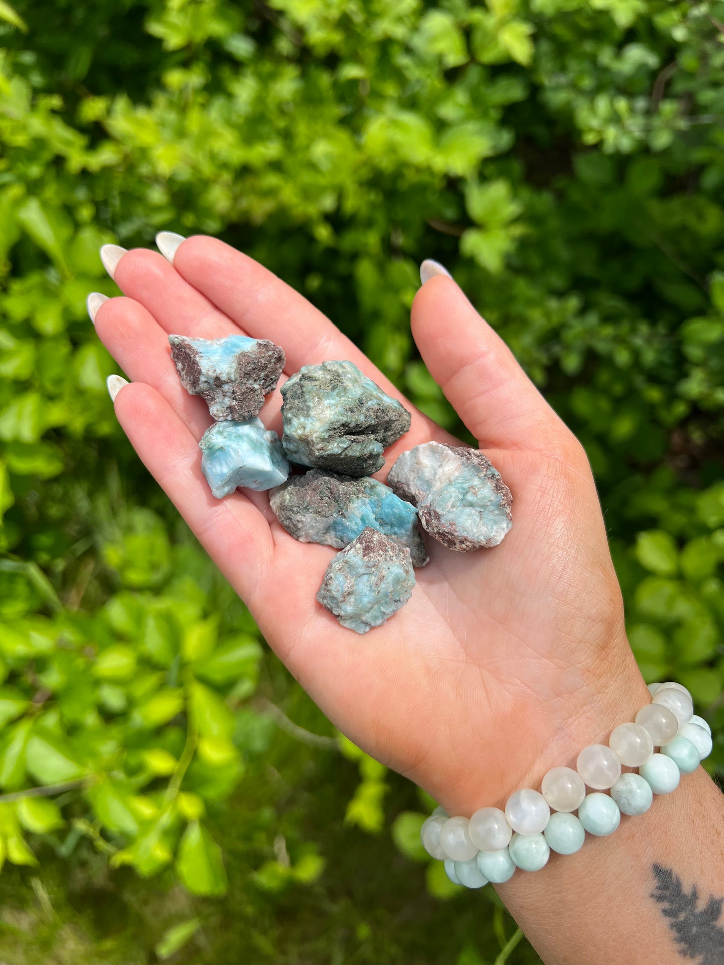 Raw Larimar