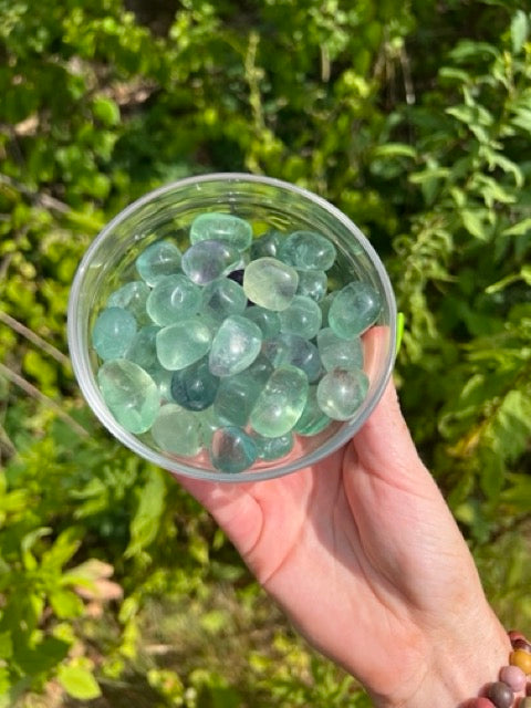 High Quality Fluorite Tumble