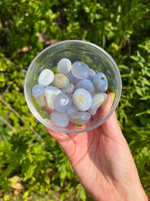 Blue Lace Agate Tumble