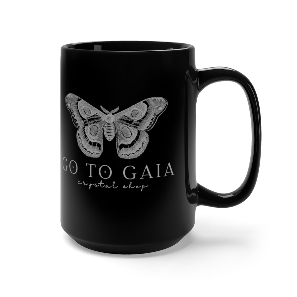 Go to Gaia - Black Mug 15oz
